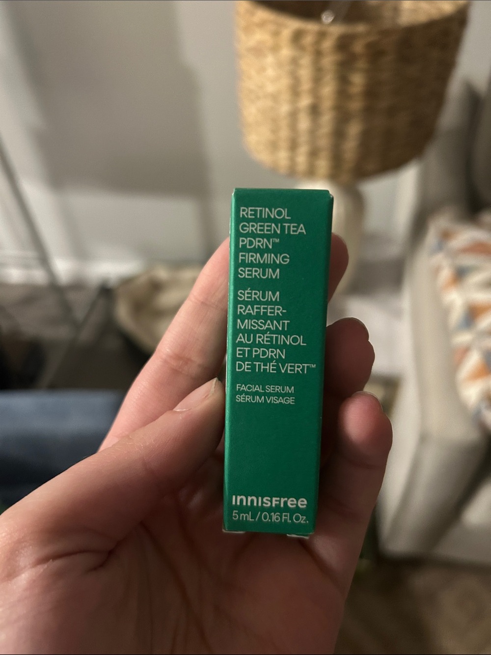 Innisfree Retinol Green Tea PDRN Firming Serum - Green